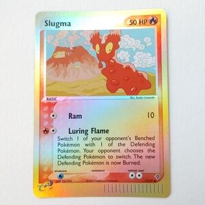 Pokemon Slugma 72/97 2003 reverse holo card